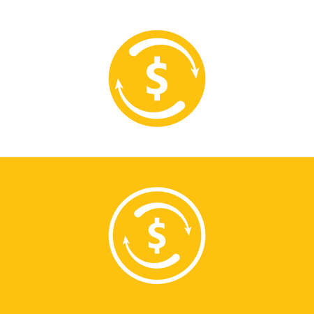 Money icons vector illustration . abstract dollar currency  illustration and icon vectorのイラスト素材