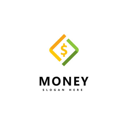 Money icons vector illustration . abstract dollar currency  illustration and icon vectorのイラスト素材