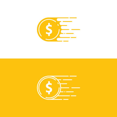 Money icons vector illustration . abstract dollar currency  illustration and icon vectorのイラスト素材