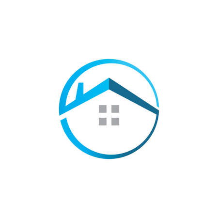 House And Apartment Logo vector illustrationのイラスト素材