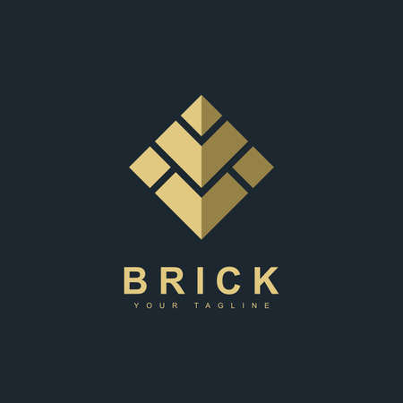 Brick Creative logo design conceptsのイラスト素材