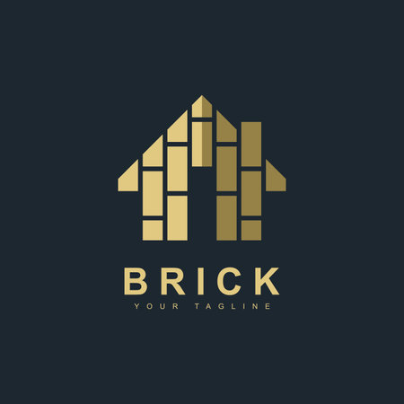 Brick Creative logo design conceptsのイラスト素材