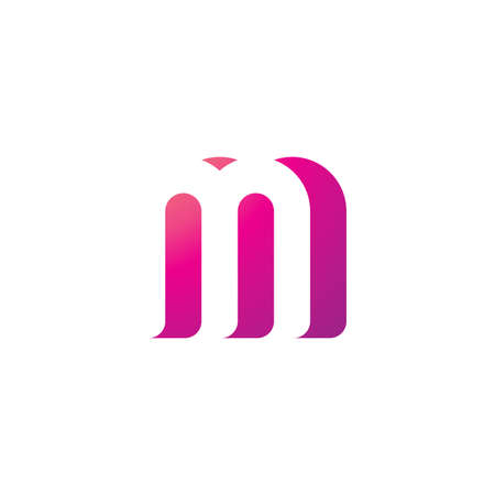 Letter M logo icon design template elementsのイラスト素材