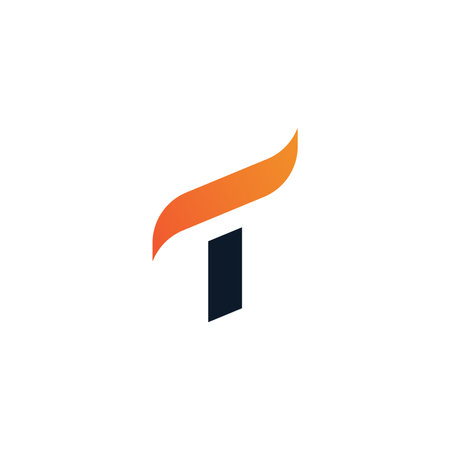 Letter T logo icon design templateのイラスト素材