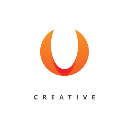 Letter O logo vector template  Creative O Letter initial logo designのイラスト素材
