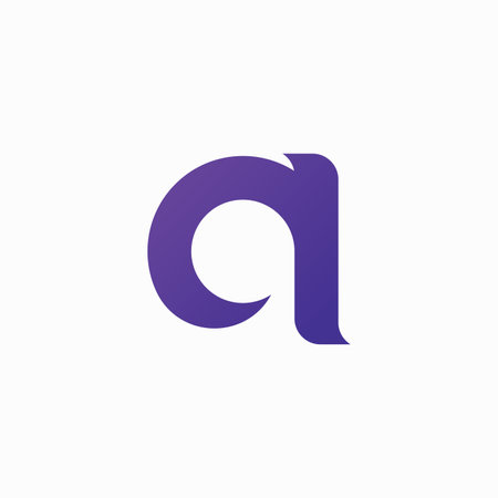 Letter A logo vector template elementのイラスト素材