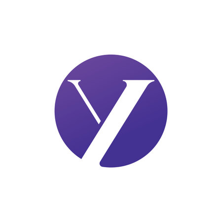 Letter Y logo vector creative template elementのイラスト素材