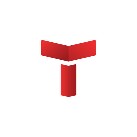 Letter T logo icon design templateのイラスト素材