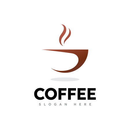 coffee logo vector icon designのイラスト素材