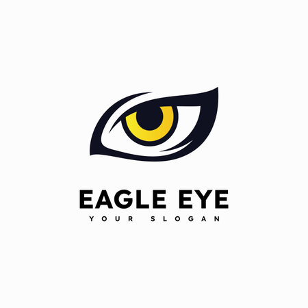 Eagle predator eye falcon bird logo       businessのイラスト素材