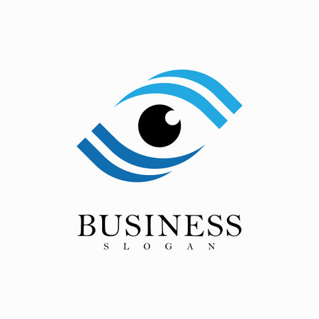 Eye Care vector logo symbolのイラスト素材
