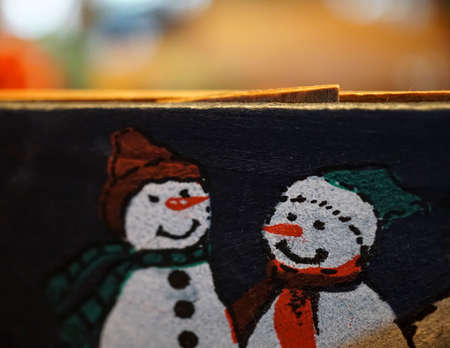 Holiday decoration for the winter seasonの写真素材
