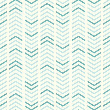 Merry Christmas and Happy New Year.Winter holiday greeting card with seamless geometric pattern...