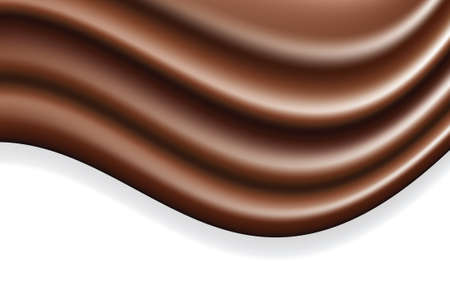 chocolate wave abstract backgroundのイラスト素材