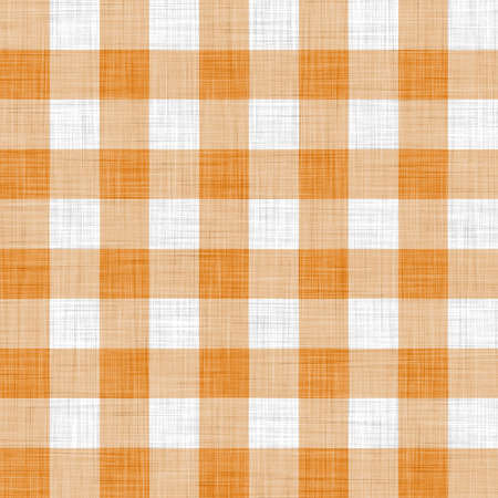 orange picnic cloth の写真素材