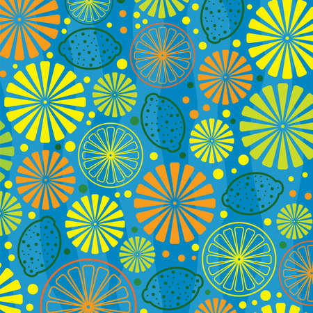 citrus backgroundのイラスト素材