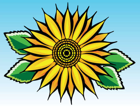 sunflowerのイラスト素材