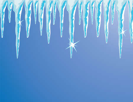 shiny iciclesのイラスト素材