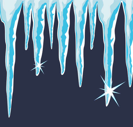  shiny iciclesのイラスト素材