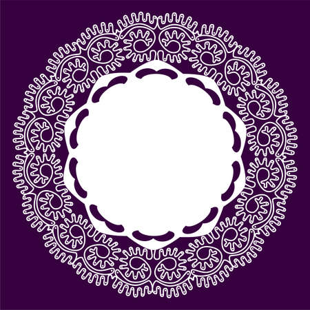lace backgroundのイラスト素材