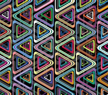 vector abstract colorful background of triangles