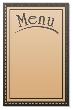 vector restaurant menu design のイラスト素材