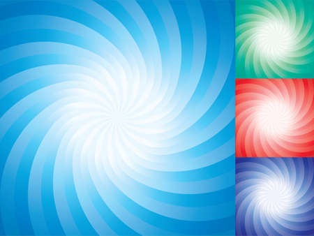 vector set of abstract star burst backgrounds のイラスト素材