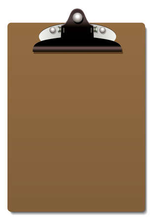 clipboard with no paper のイラスト素材