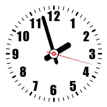 vector time background of a clock faceのイラスト素材