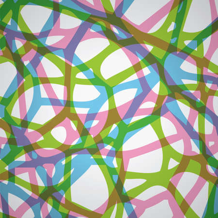 abstract colorful and complicated background patternのイラスト素材