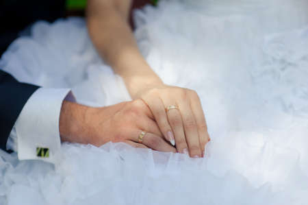 stylish wedding rings for wedding marriage ceremonyの写真素材
