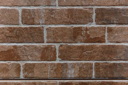 Stone wall brick texture background beige surface facade for design and decoration