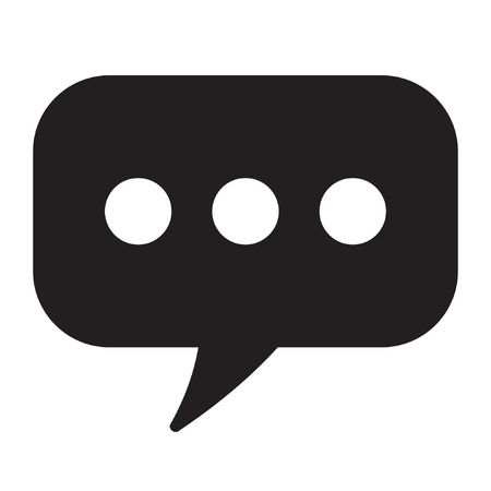 Chat icon, sms icon, comment iconのイラスト素材