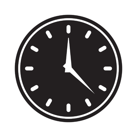 Clock icon, time icon vectorのイラスト素材