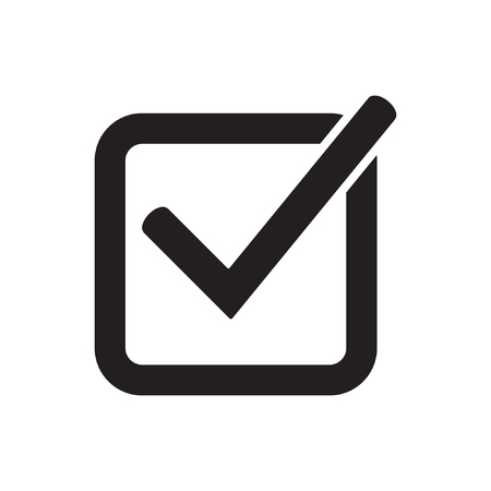 Tick icon, check markのイラスト素材