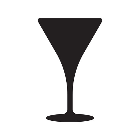 Cocktail vector icon, drink iconのイラスト素材