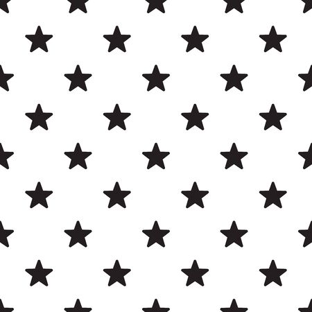 Vector seamless star pattern, star background.のイラスト素材
