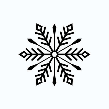 Snowflake icon vectorのイラスト素材