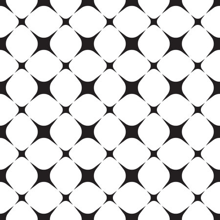 Tile stars seamless ornamental vector pattern. Abstract background texture in geometric ornamental style. Seamless design.のイラスト素材