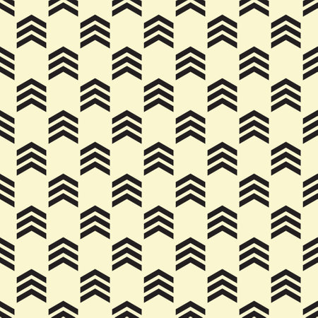 Seamless pattern with arrows. Minimalist abstract background. Simple modern print with pointers. Digital paper, textile printing. vector art.のイラスト素材