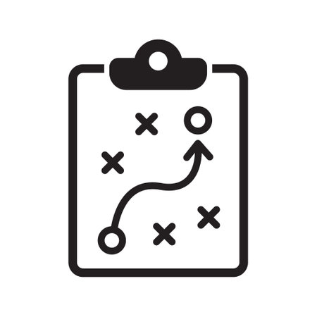 Strategic planning icon. vector illustration.のイラスト素材