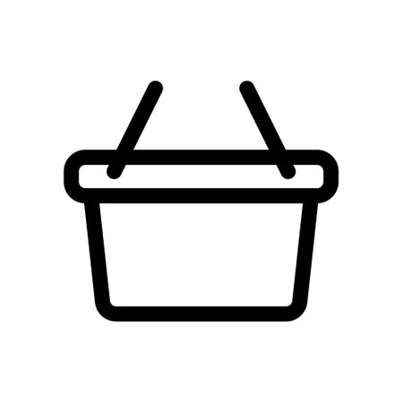 Shopping basket iconのイラスト素材
