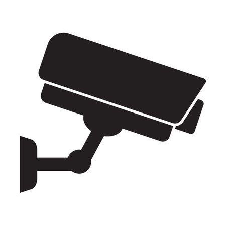 Security camera vector icon for graphic design, , web site, social media, mobile app, ui.