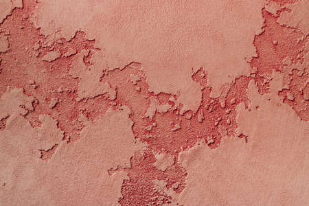Embossed background red color, decorative clay texture