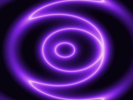 Neon light of Abstraction の写真素材