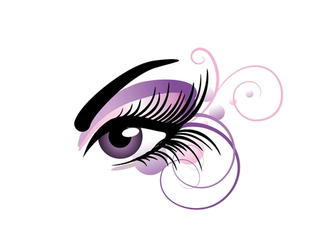 artistic fantasy make upの写真素材