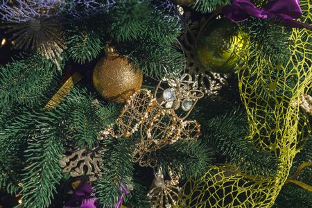 Christmas tree balls Christmasの写真素材