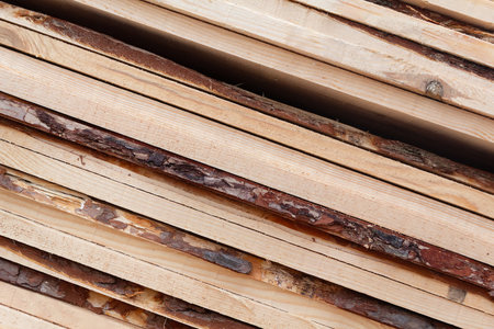 Background of arranged old wooden boards. Backgrounds and textures