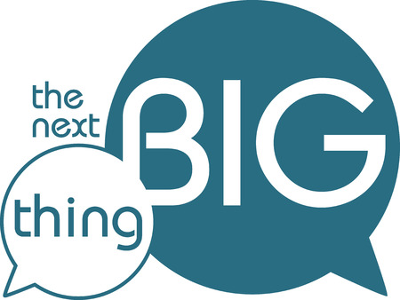The next big thing. Quote, motivation Illustrationのイラスト素材