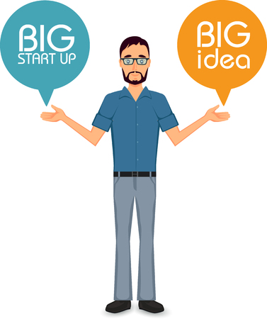 The next big thing conceptのイラスト素材